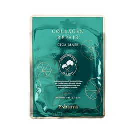 [ESHUMI] Repair Mask Pack 30 sheets – Collagen, Snail Peptide & Multivitamin Boost, 23ml Ampoule, Cica Soothing, Brightening, and Firming Care - Made in Korea